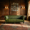 Lamar Chesterfield 3- Seater Leather Sofa
