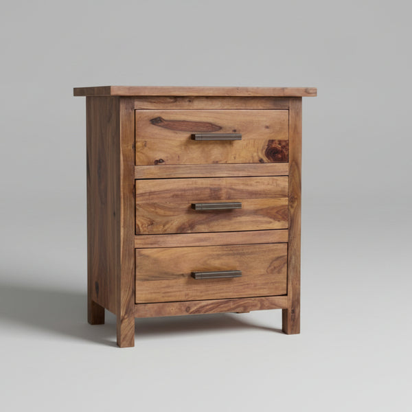 sheesham bedside table