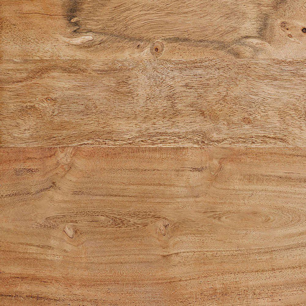 Laredo Acacia Wood And Black Iron Coffee Table