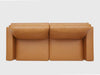 Florence Modern Two Seater Leatherette Sofa