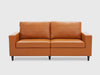 Florence Modern Two Seater Leatherette Sofa