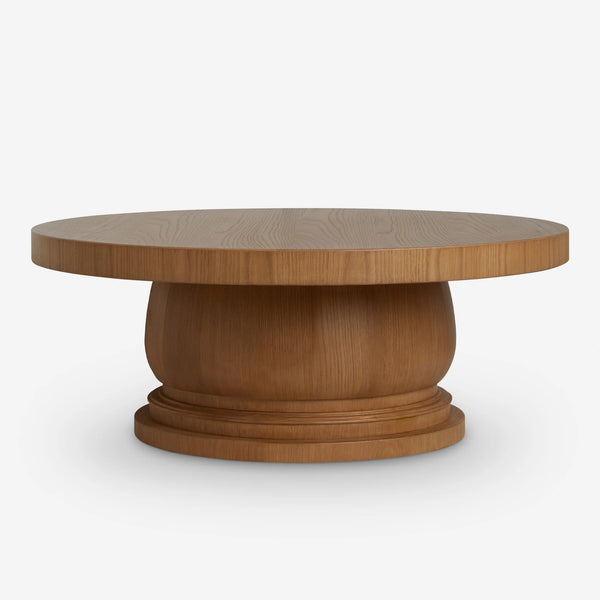 Leeton Round Solid Wood Coffee Table