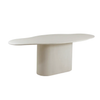 Leicester Concrete Effect Wood Dining Table