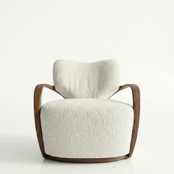 Lelydorp Solid Wood Accent Chair