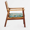 Leonora Rattan Sheesham Wood Armchair