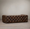 Lidah Chesterfield 3 Seater Leather Sofa