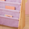 Lilac Cord Kids Bookshelf And Organizer