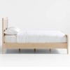 Lipetsk Solid Wood Rattan Bed - All Sizes