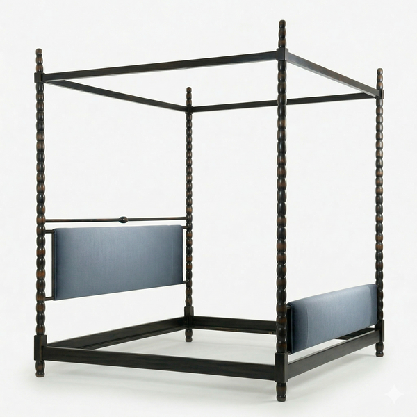 Lithunia Solid Wood Poster Bed