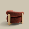 Liverpool Boucle Upholstered Sofa Arm Chair