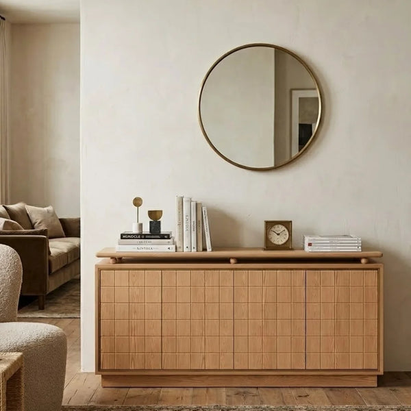 Llallagua Solid Wood Console Table