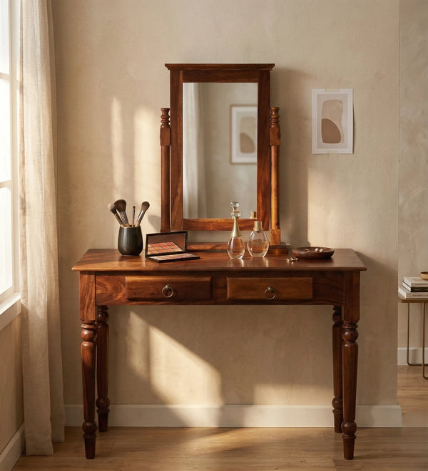 Luton Sheesham Wood Dressing Unit