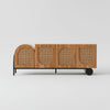 Luxembourg Rattan TV Unit