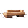 Lyon Modern Leatherette Daybed