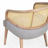 Classic Rattan Solid Wood Arm Chair