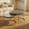 MOP Inlay Nesting Coffee Table
