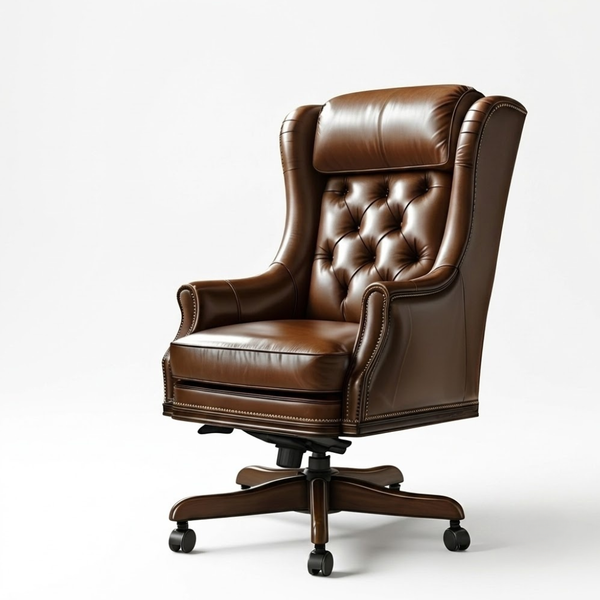 Macclesfield Tufted Revolving Executive Chair