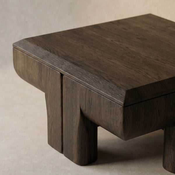 Machico solid Wood Coffee Table (Square)