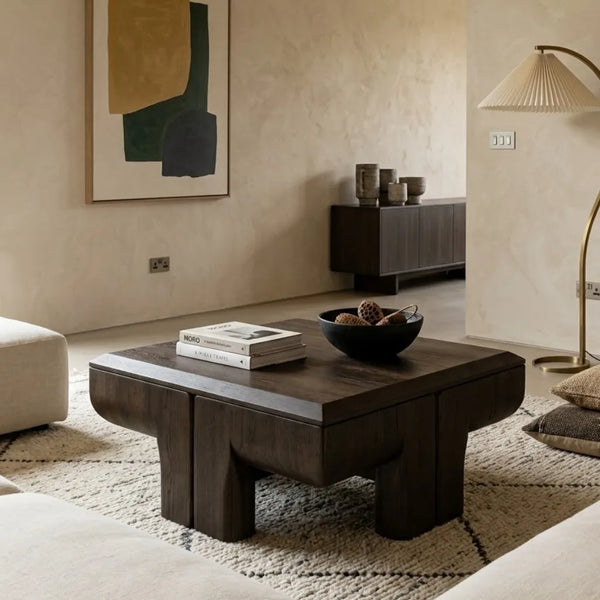 Machico solid Wood Coffee Table (Square)