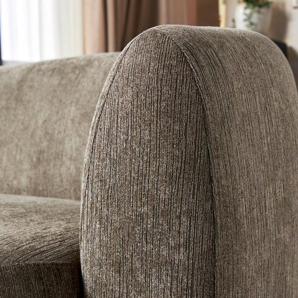 Madrid Softline 3 Seater Fabric Sofa