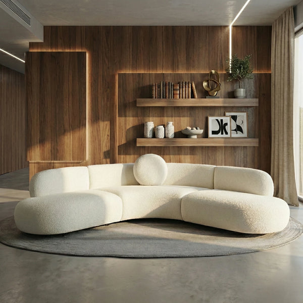 Malmo Modern Sectional Curve Sofa