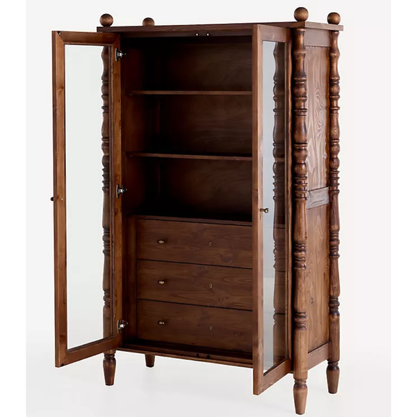 Manizales Solid Wood Display Unit