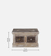 Marrakesh Solid Wood Trunk In Distress Finish