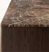 Marvello Oak Wood & Emperador Marble Coffee Table