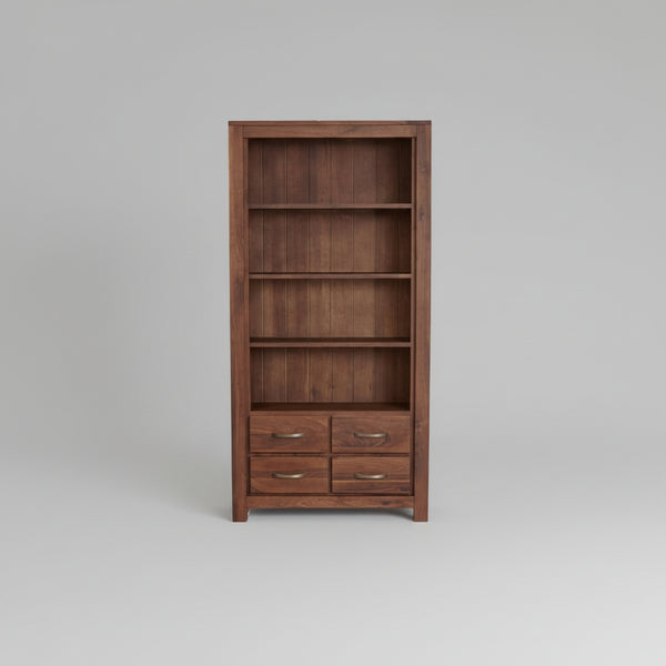 living room bookshelf, sheesham wood bookcase