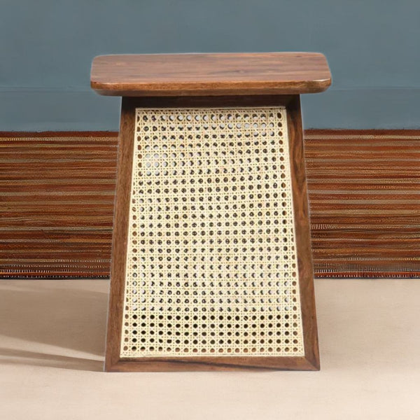 wooden end table, solid wood end table