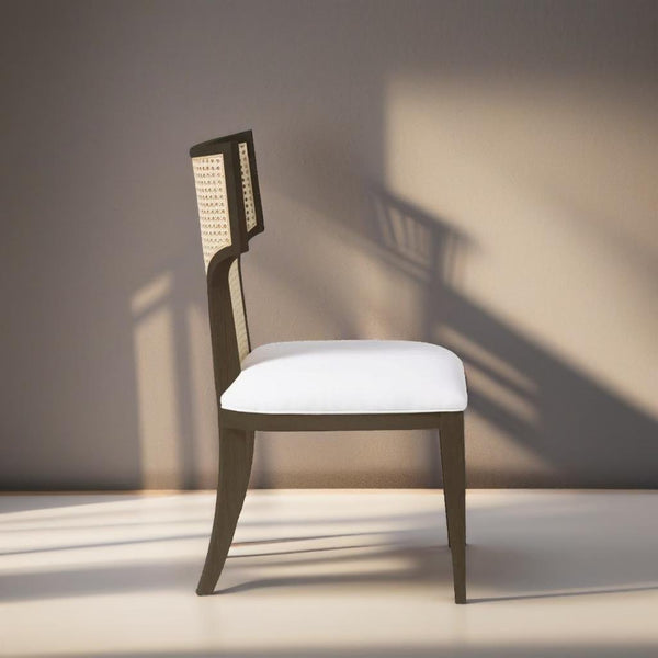 Maylands Rattan Cane Solid Wood Black Chair
