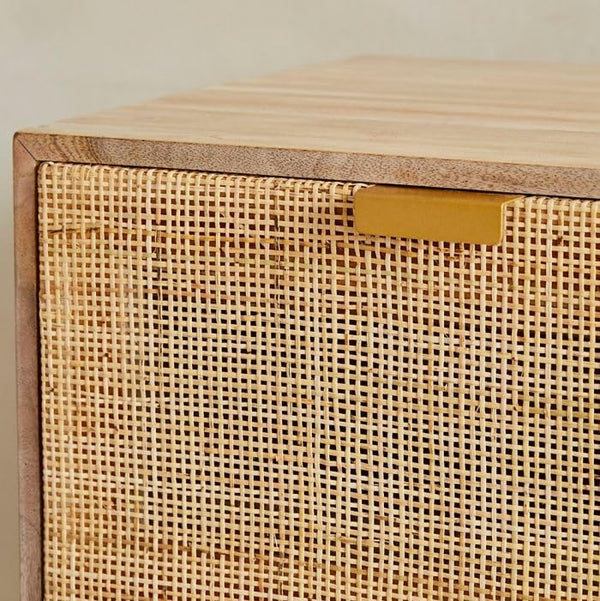 Meloni Rattan Chest Of 3 Drawer - READY TO SHIP