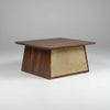 Merida Rattan Sheesham Wood Coffee Table