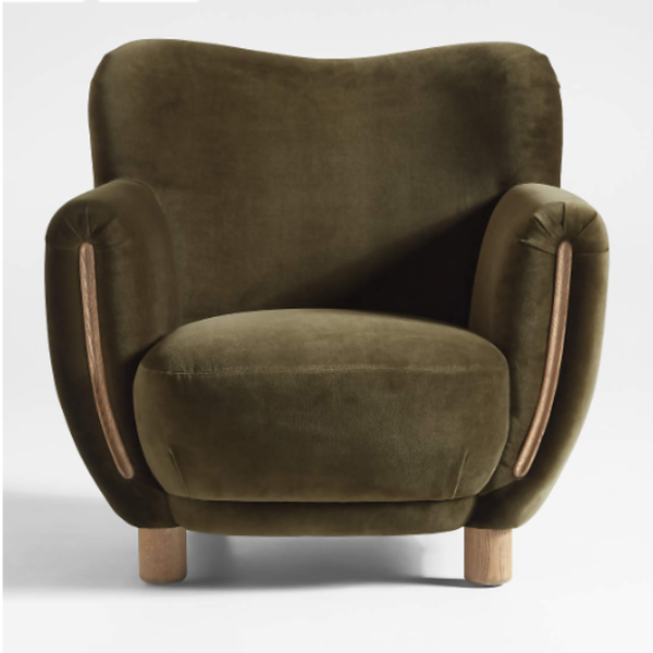 Meridian Solid Wood Accent Chair