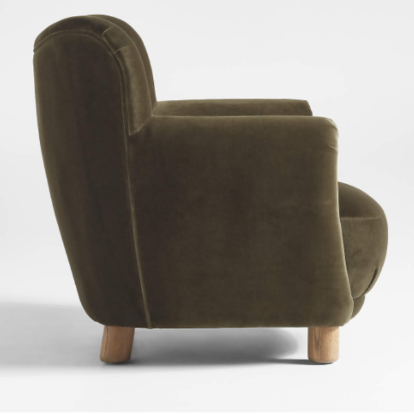 Meridian Solid Wood Accent Chair