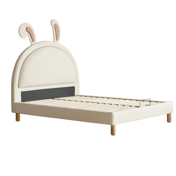 Mini Munchkin Solid Wood Kids Soft Bed