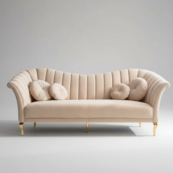Minneapolis 3 Seater Velvet Sofa