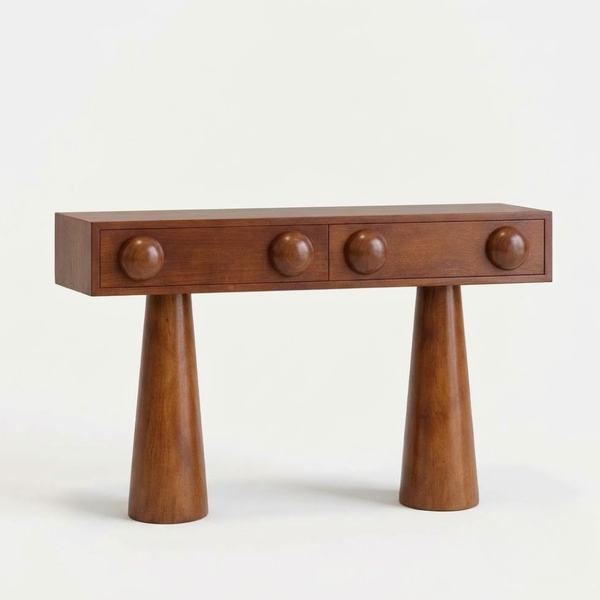 Minot Classic Solid Wood Modern Console table