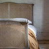 Modesto Antique Solid Wood Rattan Bed -All Sizes