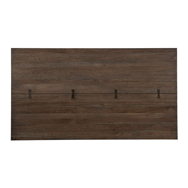 Classic Wooden Square Dining Table | Brown - Finish