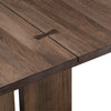 Classic Wooden Square Dining Table | Brown - Finish
