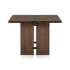 Classic Wooden Square Dining Table | Brown - Finish