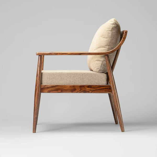Morwell Sheesham Wood Arm Chair