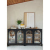 Mount Arch Cabinet In Black