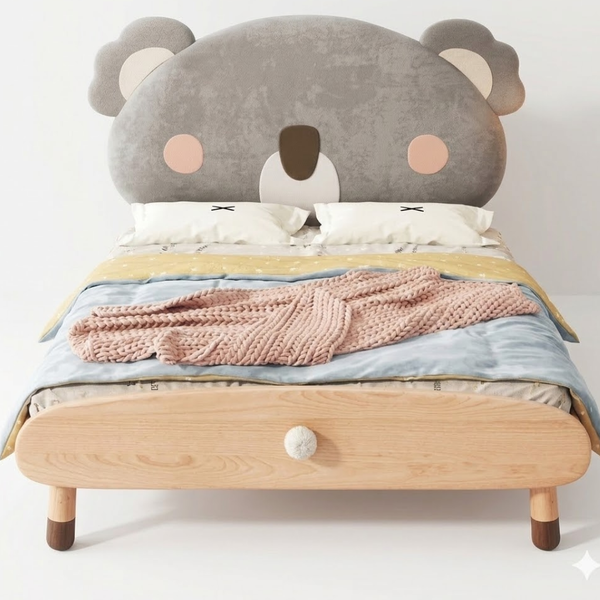Mr. Little Koala Kids Soft Padded Bed