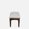 Mulbarton Sheesham Wood Bench In Provincial Teak Finish