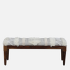 Mulbarton Sheesham Wood Bench In Provincial Teak Finish