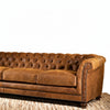 Munich Leather 4 Seater Sofa