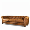 Munich Leather 4 Seater Sofa