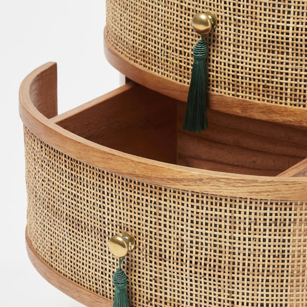 Murcia Rattan Bedside Table